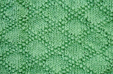 ​Knit Rhombs Pattern