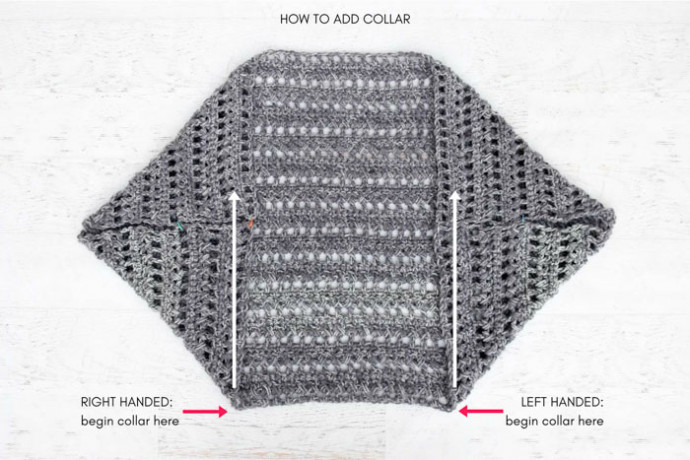 Complete Guide to Crocheting a Stylish Shrug with Pockets and Collar for All Sizes Complete Guide to Crocheting a Stylish Shrug with Pockets and Collar for All Sizes