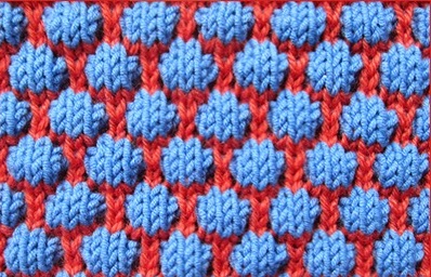 ​Blister Check Knit Stitch