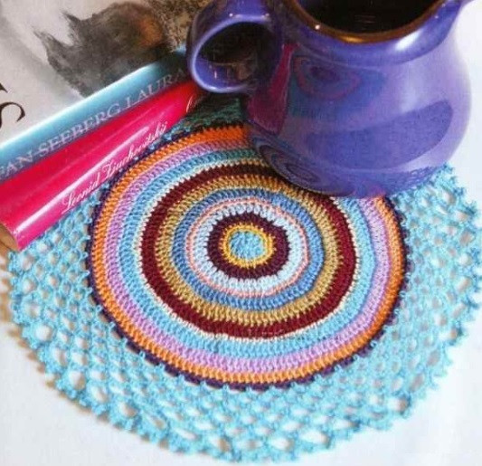 ​Crochet Kaleidoskop Doily