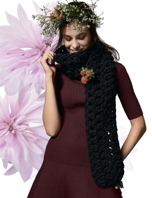 Complete Guide to Creating a Crochet Pattern with Mélange Black Yarn Complete Guide to Creating a Crochet Pattern with Mélange Black Yarn