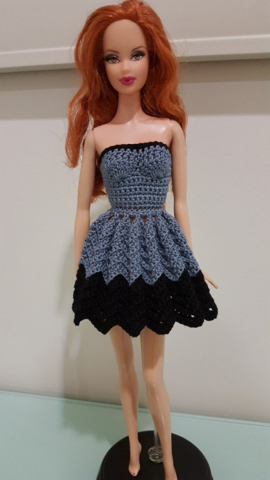 Inspiration. Crochet Doll's Dresses.