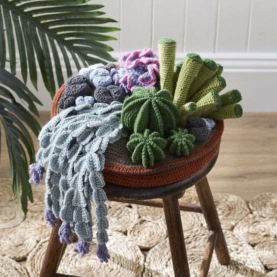 Inspiration. Crochet Home Plants.