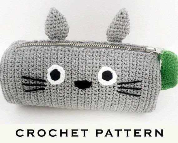 Inspiration. Crochet Pencil Cases.