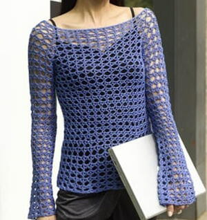 Inspiration. Crochet Summer Tunic.