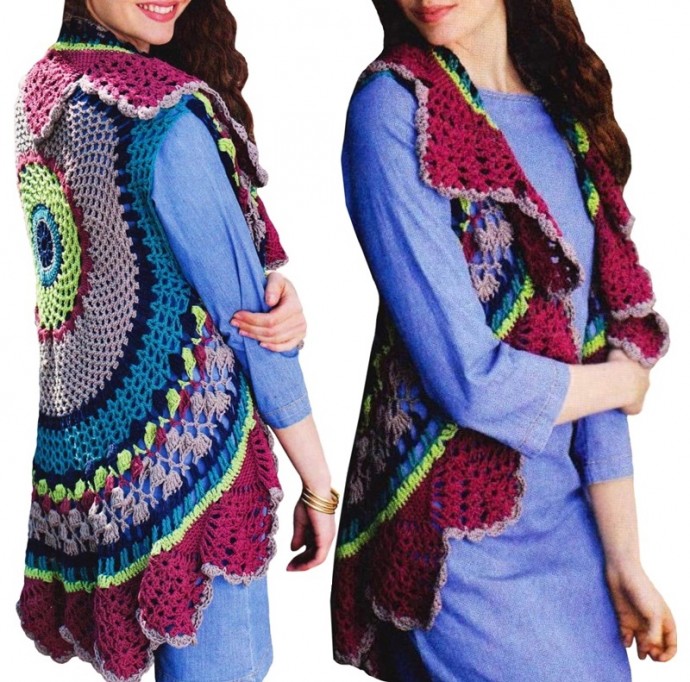 Inspiration. Crochet Vests. Inspiration. Crochet Vests.