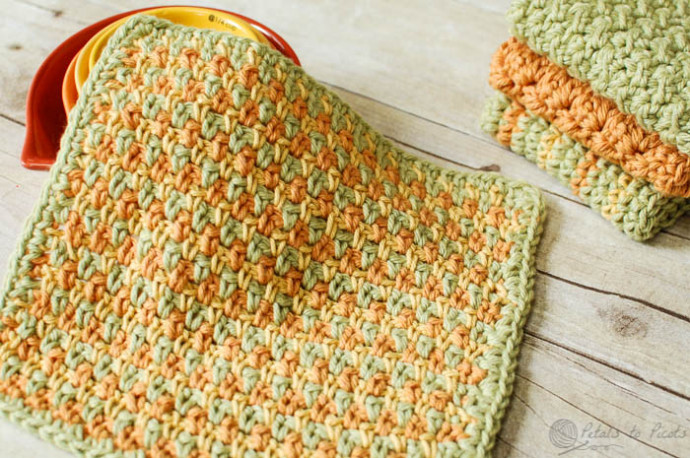 Inspiration. Crochet Washcloths.