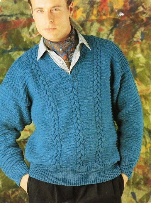 Inspiration. Knit Men's Sweaters.