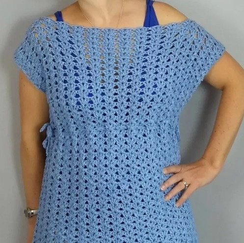 Essential Crochet Pattern Instructions for Stylish Cover Up Using Lion Brand Jeans Yarn