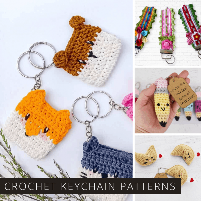 Inspiration. Crochet Key Chains.