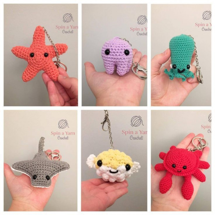 Inspiration. Crochet Sea Creatures.