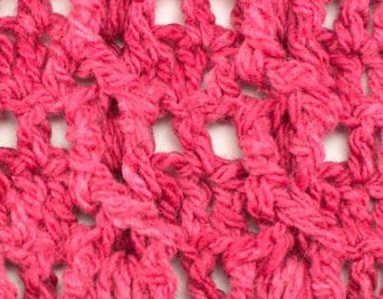 ​Crochet Crossed Puff Stitch