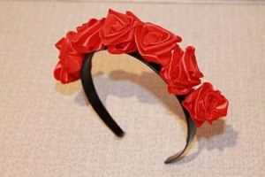 ​Hairband With Satin Roses