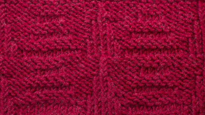 ​Knit Bricks Pattern
