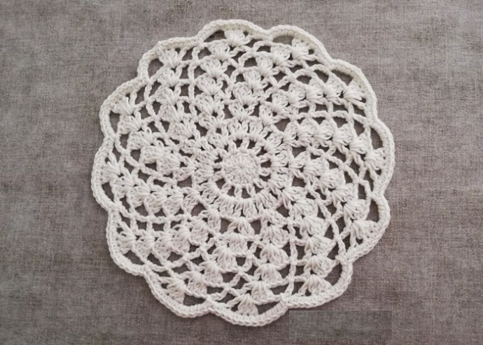 Helping our users. ​Crochet Spiral Doily.