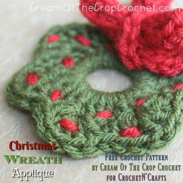 Inspiration. Crochet Christmas Appliques.