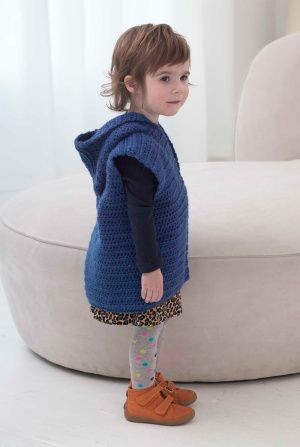 Inspiration. Crochet Kid Vests.