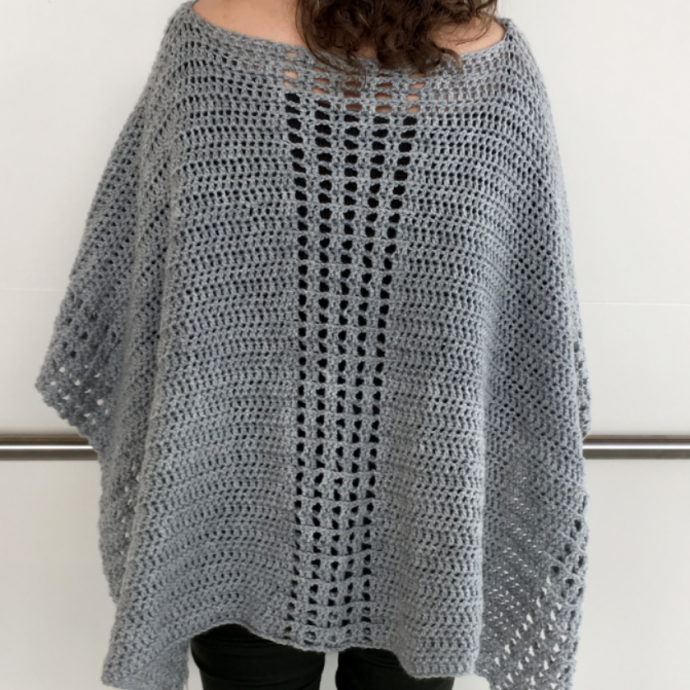 Inspiration. Crochet Poncho.