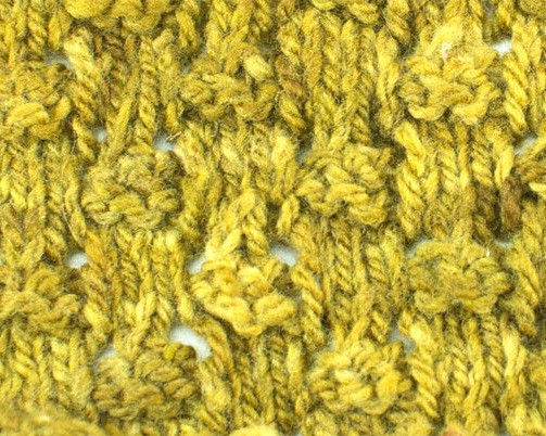 ​Knit Knotted Box Pattern