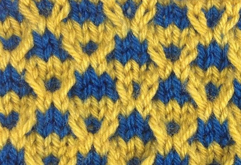 ​Knit Slip Stitches Pattern