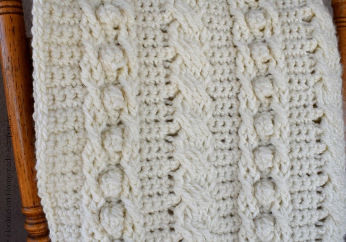 Helping our users. ​Crochet Cable Afghan.