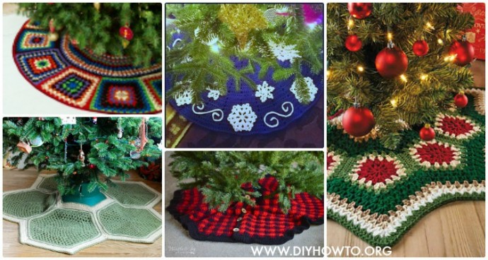 Inspiration. Christmas Tree Skirts.