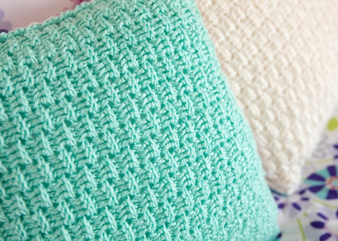 Inspiration. Crochet Cushion Cover.