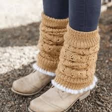 Inspiration. Knit Leg-Warmers.