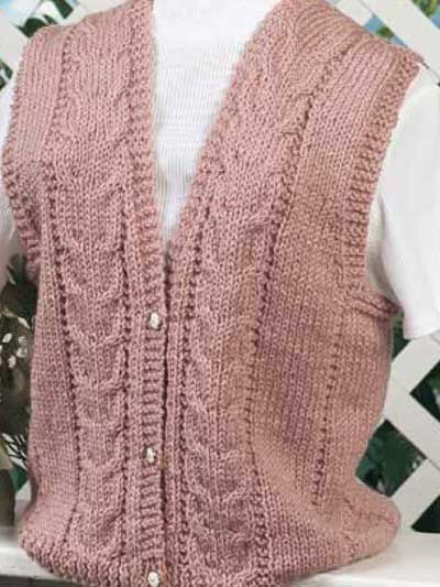 Inspiration. Knit Vests.