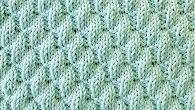 Left Diagonal Knit Rib Left Diagonal Knit Rib