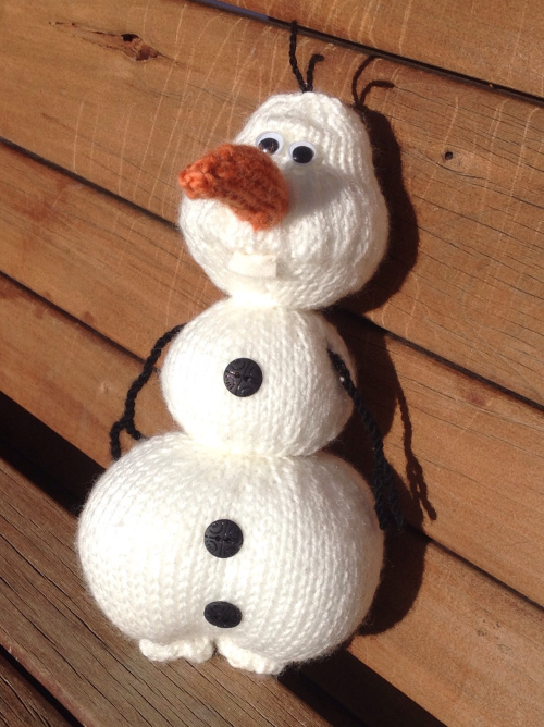 ​Olaf from "Frozen" Knit Toy