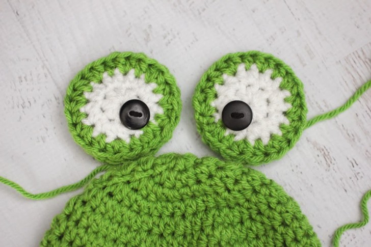 ​Crochet Frog Hat Pattern