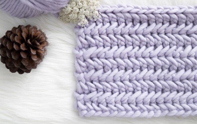 Crochet Herringbone Stitch