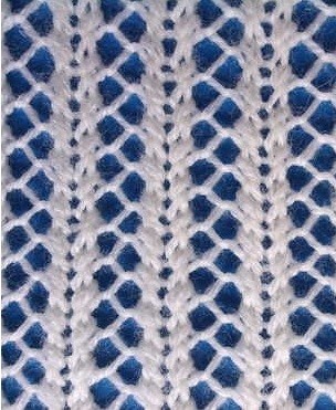 Fancy Knit Stitch with Holes Fancy Knit Stitch with Holes