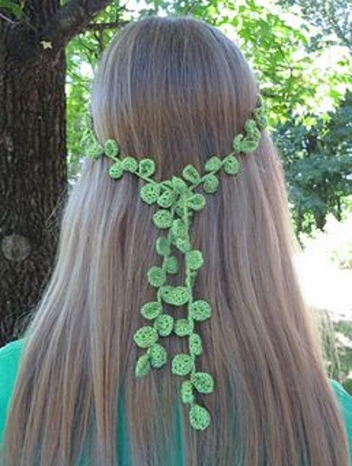 Helping our users. ​Crochet Leafy Vine.