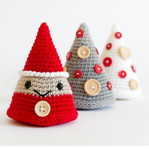 Inspiration. Christmas Amigurumi.