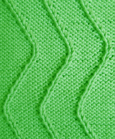 ​Twist Knit Stitch Wave