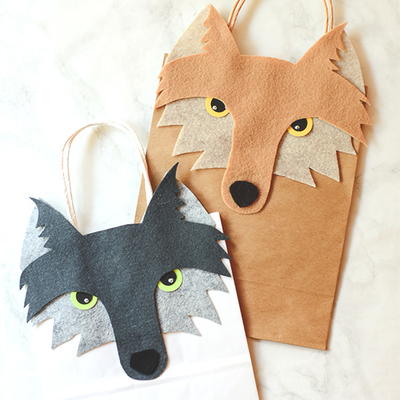 ​Wolf Paper Bag