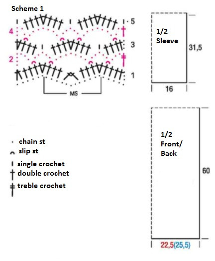 ​Crochet Tunic with Holes