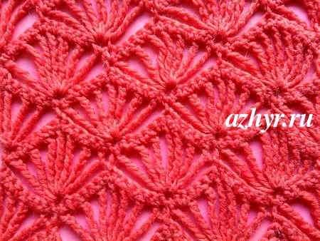 ​Fancy Crochet Rhombs Pattern