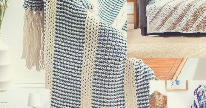 Inspiration. Summer Crochet Blanket.