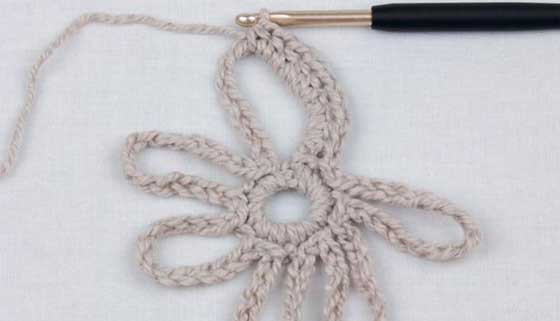 ​Crochet Flowers Shawl