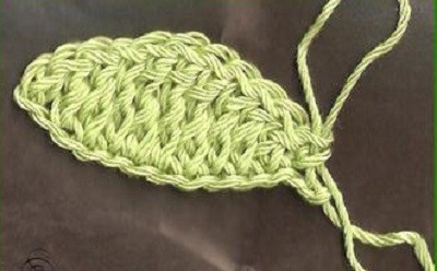 ​Crochet Leaf Pattern