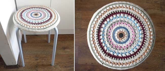 Inspiration. Crochet Seat Covers.