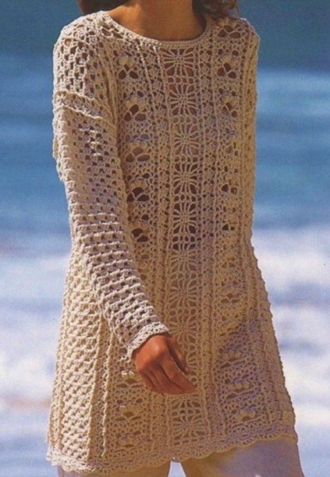 Inspiration. Crochet Tunics.