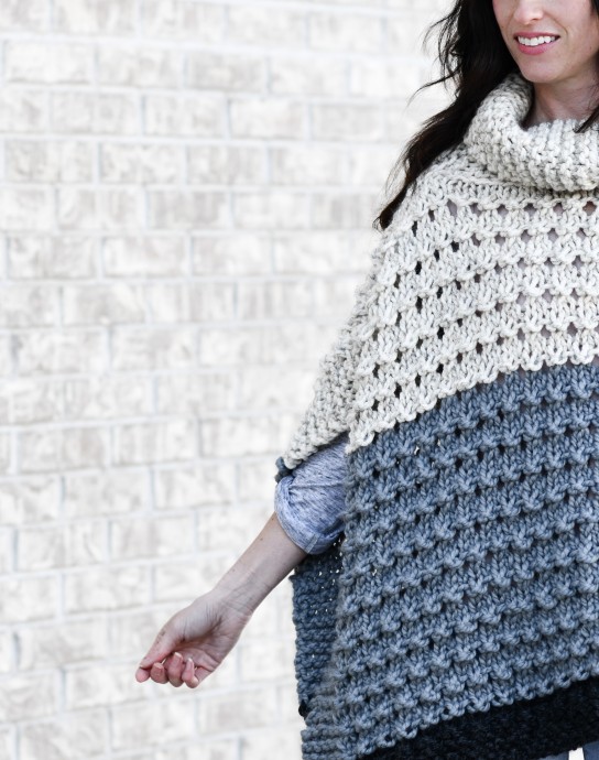 Inspiration. Knit Thick Shawls.