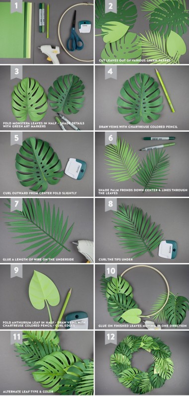 ​Tropical Wreath