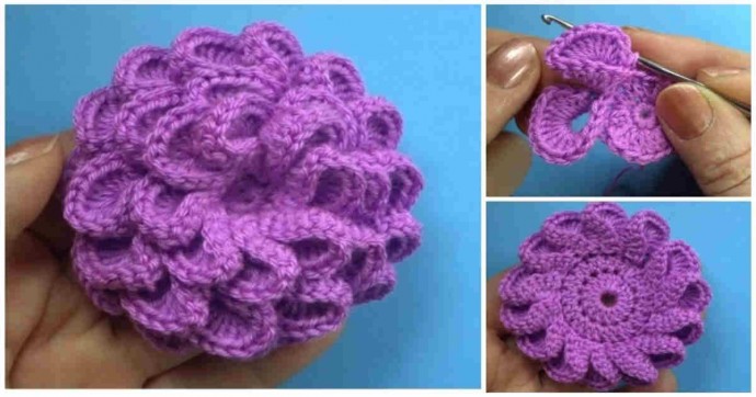 Inspiration. Crochet Flowers.