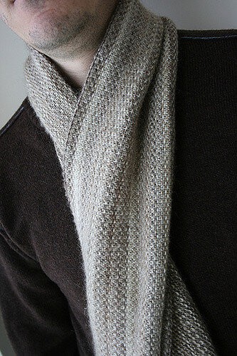 Inspiration. Knit Men's Scarves.