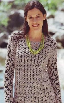 Lace Crochet Pullover Lace Crochet Pullover